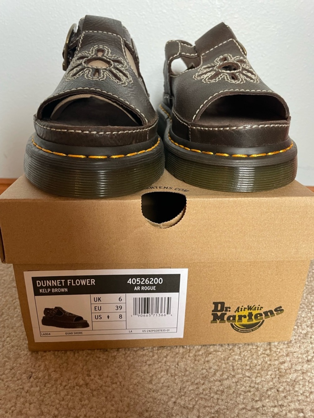 BNIB Doc Marten Dunnet sandals - Picture 4 of 5